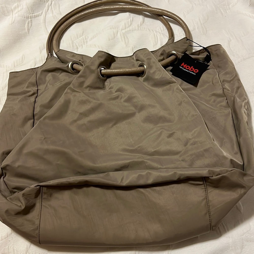 Hobo International Nylon Leather Bag